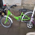 Dětské kolo zelené                      