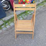 Dřevěná židle skládací                  