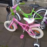 Dětské kolo růžové                      